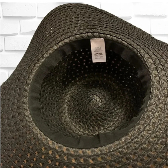 LARGE BLACK GLAMOROUS BEACH HAT - Picture 2 of 8